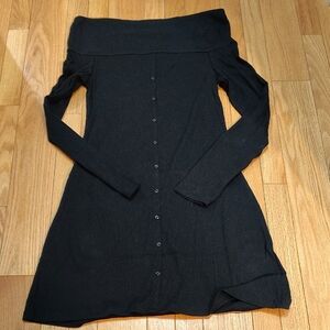 Wild Fable Black Long Sleeve Dress